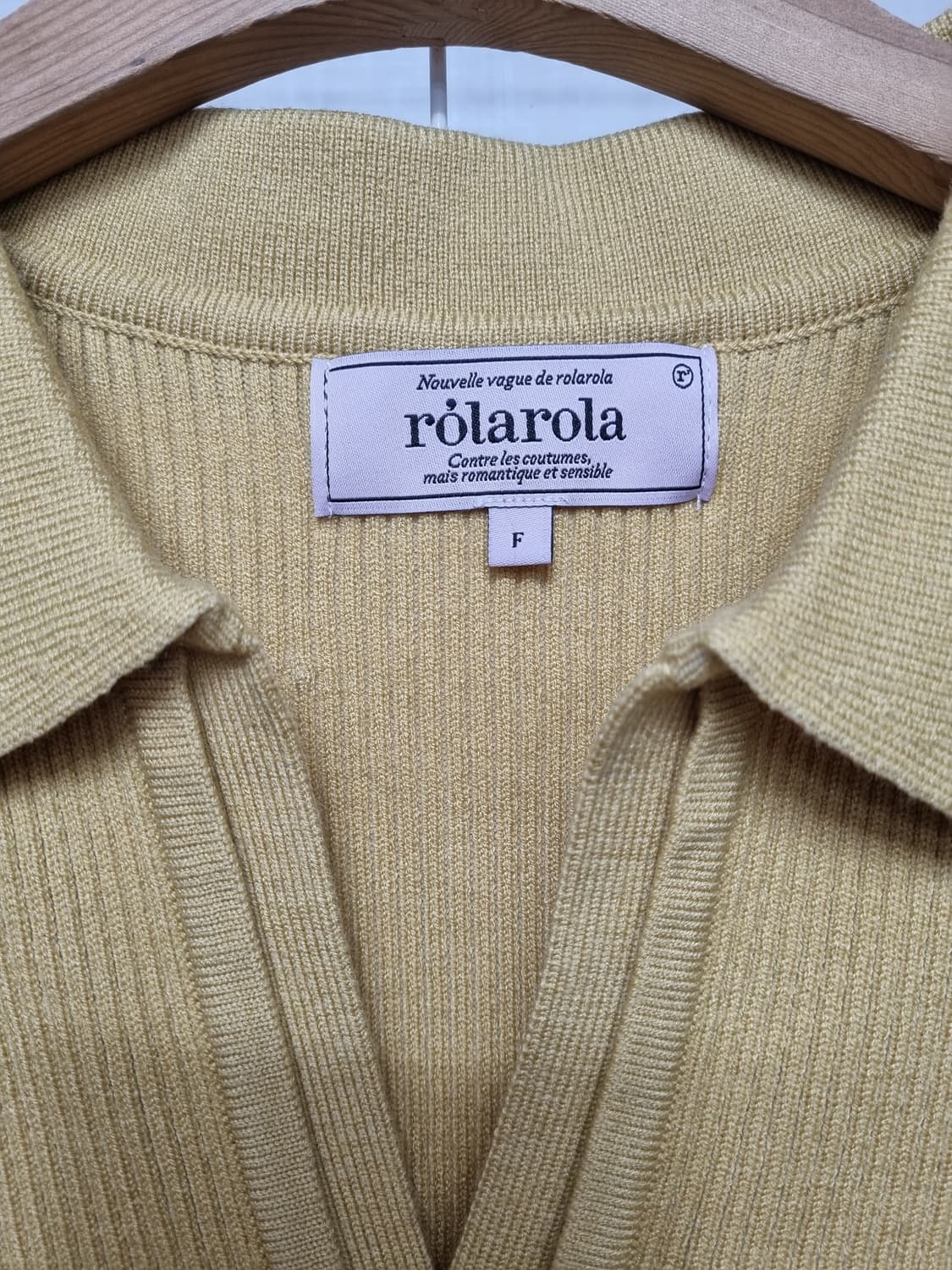 로라로라 카라 니트 상품이미지5