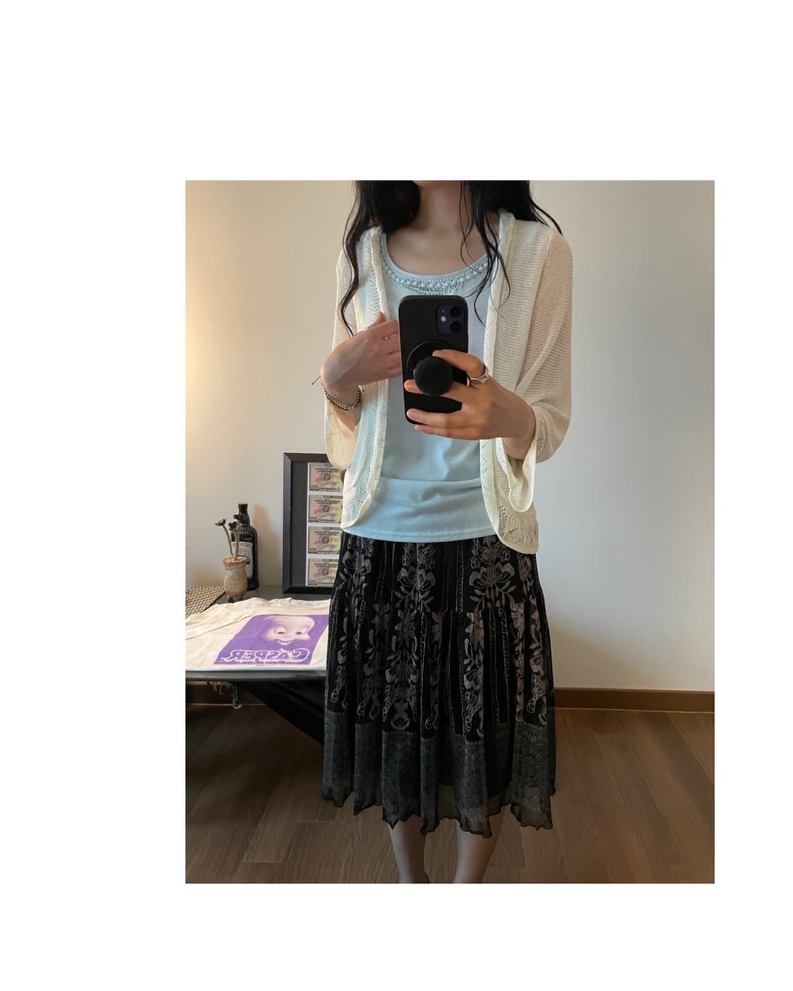 beads point sleeveless 상품이미지6