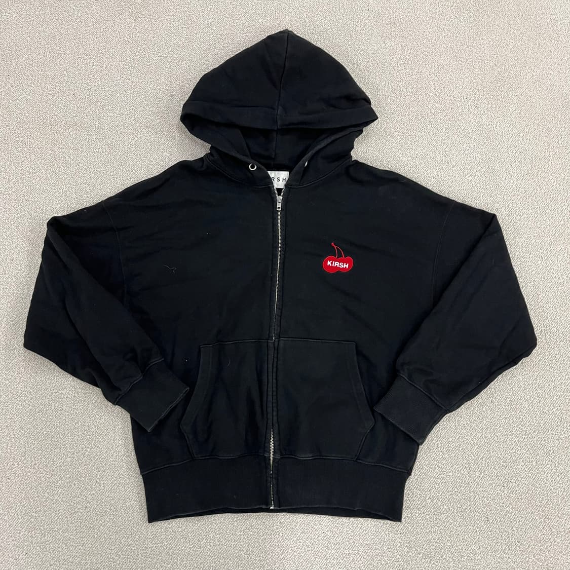 1 키르시 체리 풀오버 후드 집업 0128M 상품이미지1