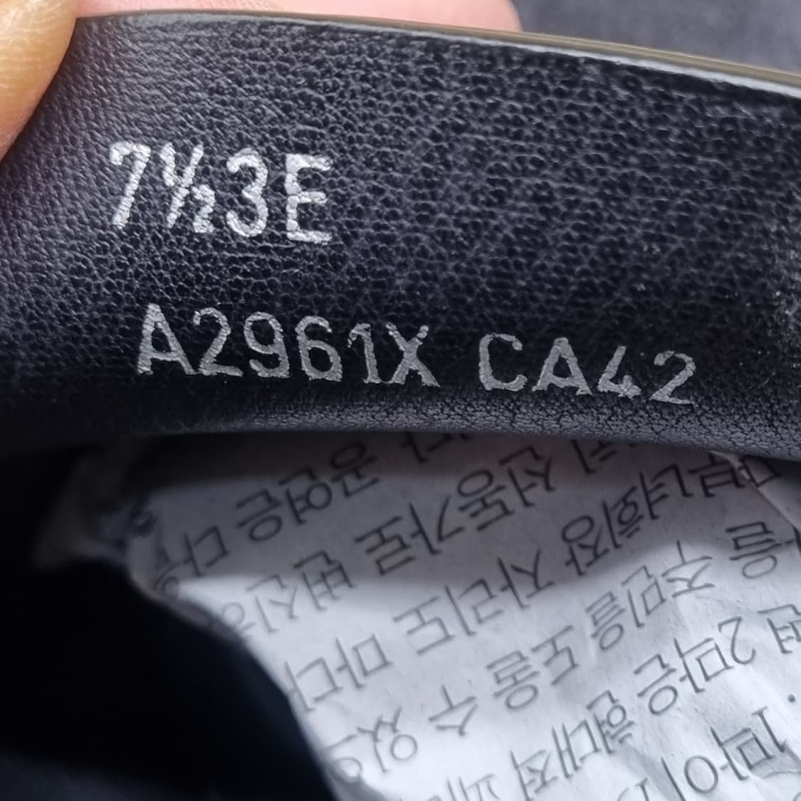 에르메네질도제냐 남성로퍼 실사이즈280 상품이미지6