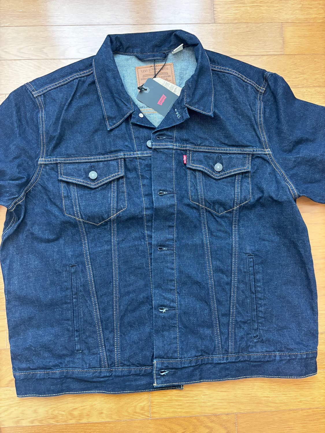 리바이스 타입 III 트러커 자켓 다크 인디고 상품이미지2