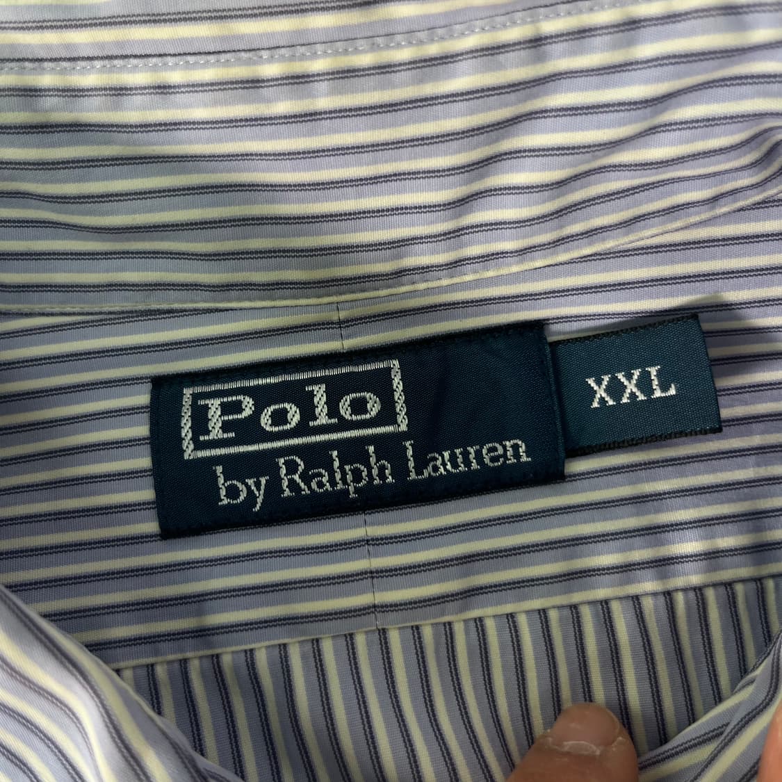 105 폴로랄프로렌 스트라이프 코튼 셔츠 상품이미지4