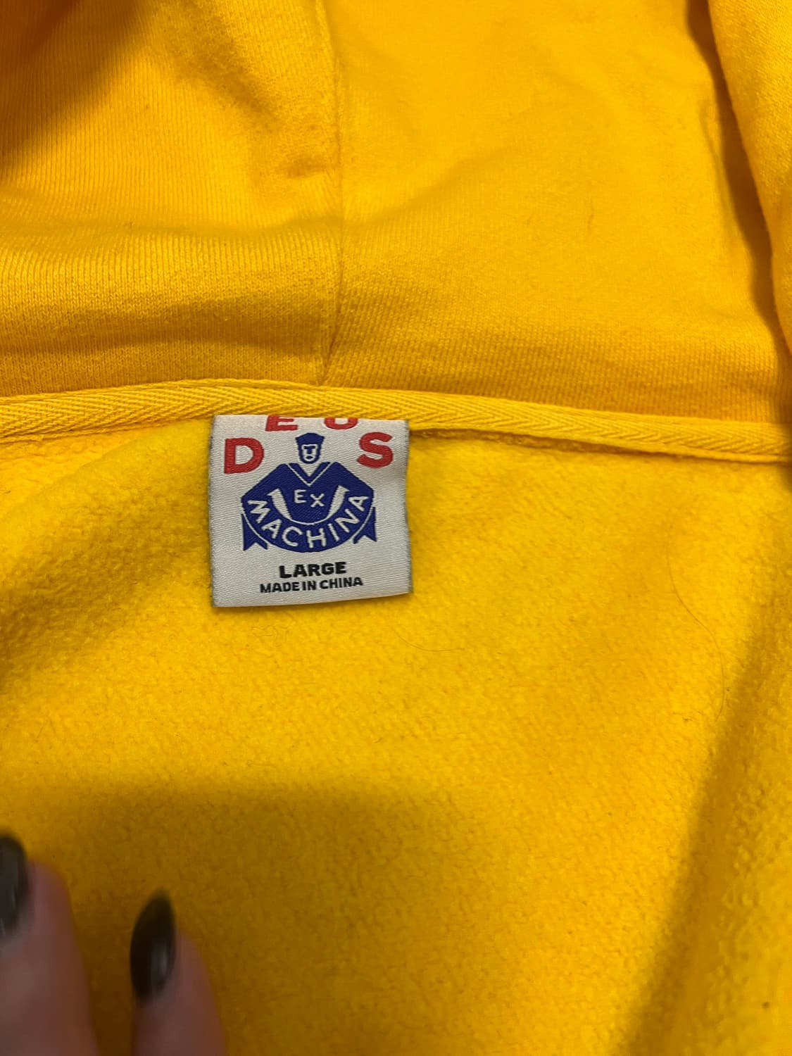 데우스 후드집업 라지 상품이미지3