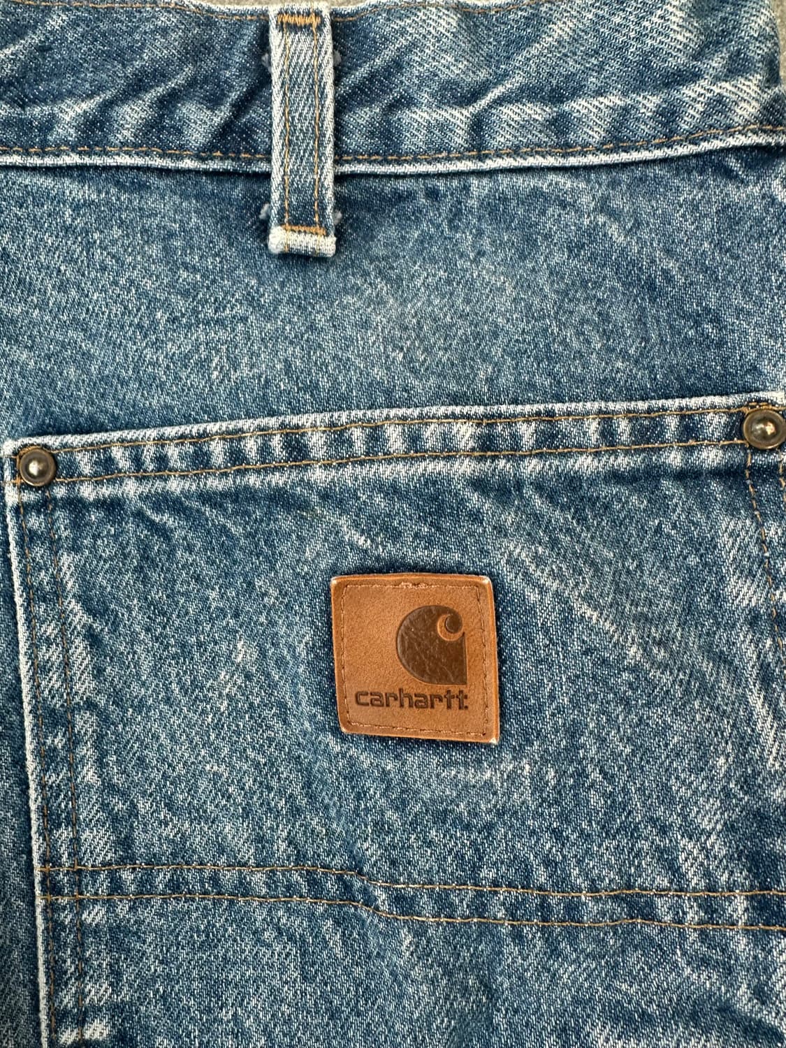 칼하트 더블니 B73 덩가리핏 38x30 상품이미지3