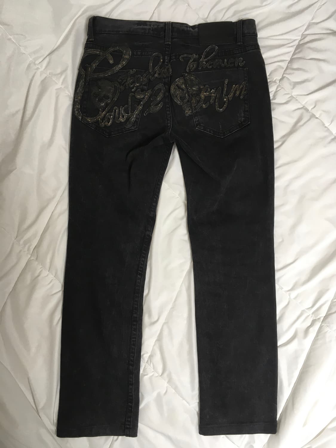 Cloud72 슬림핏 데님팬츠 상품이미지3