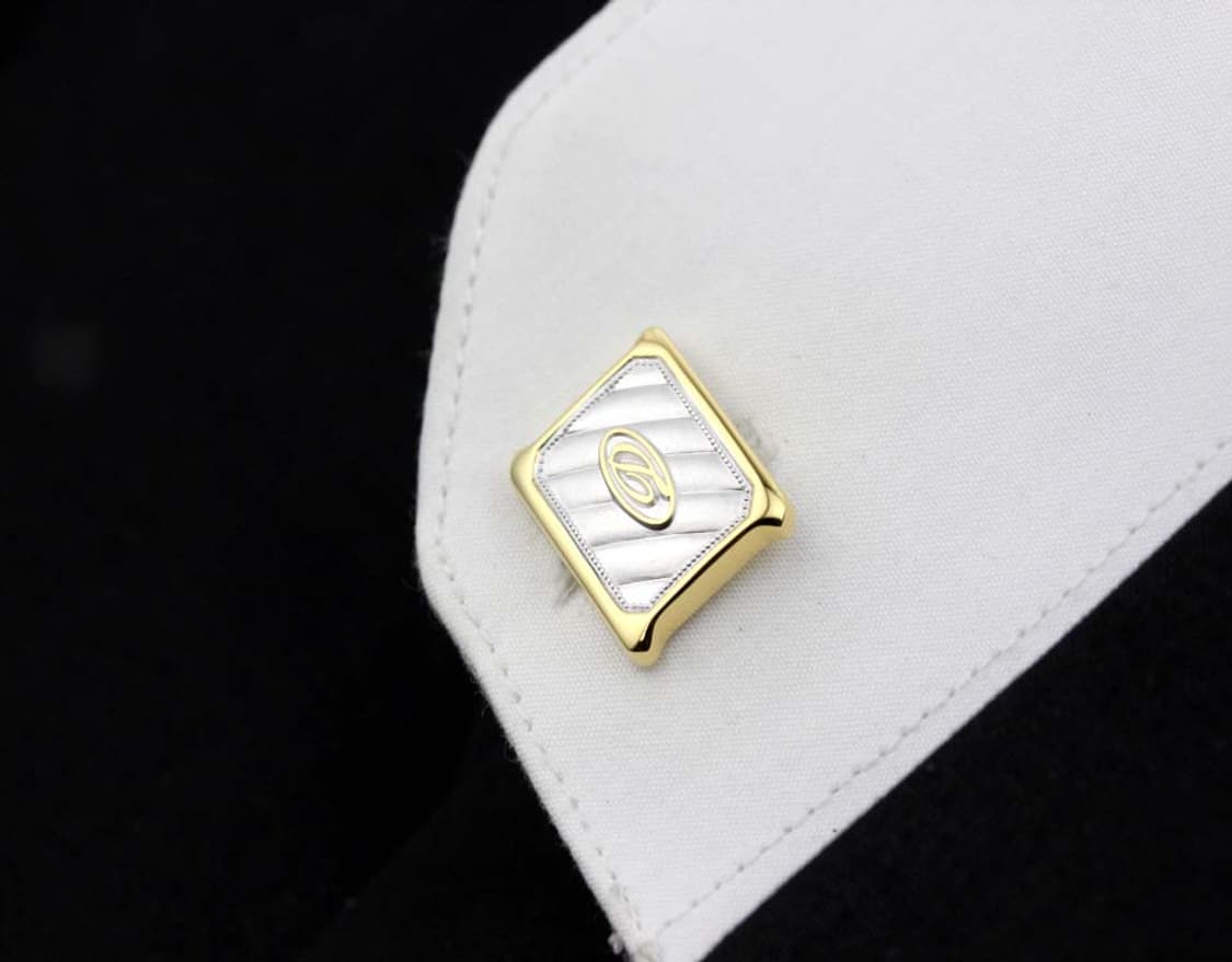 듀퐁 S등급 5.4cm 잉글랜드 오리지날 명품 넥타이핀 커프스 세트 상품이미지10