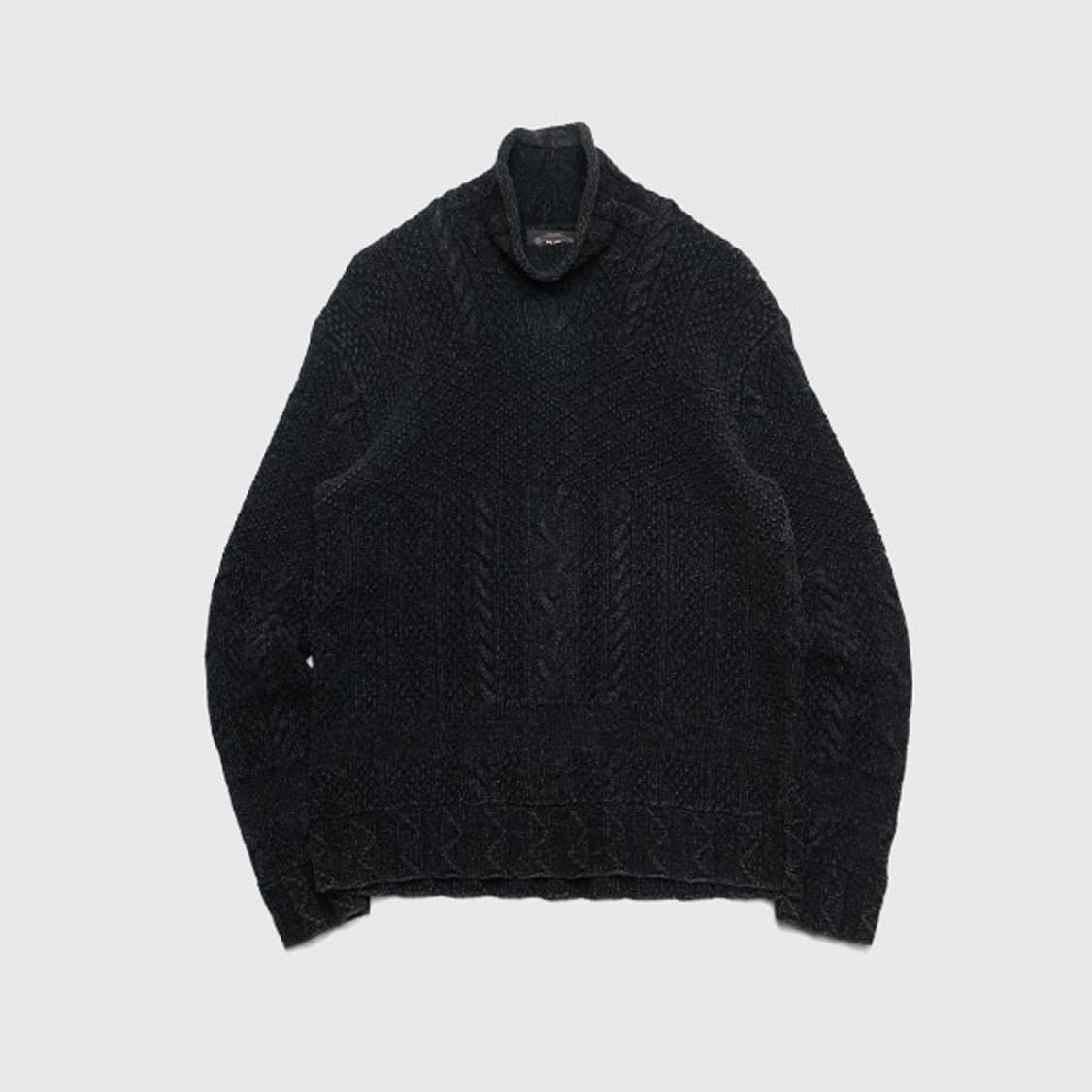 roll neck cable knit sweater 상품이미지1