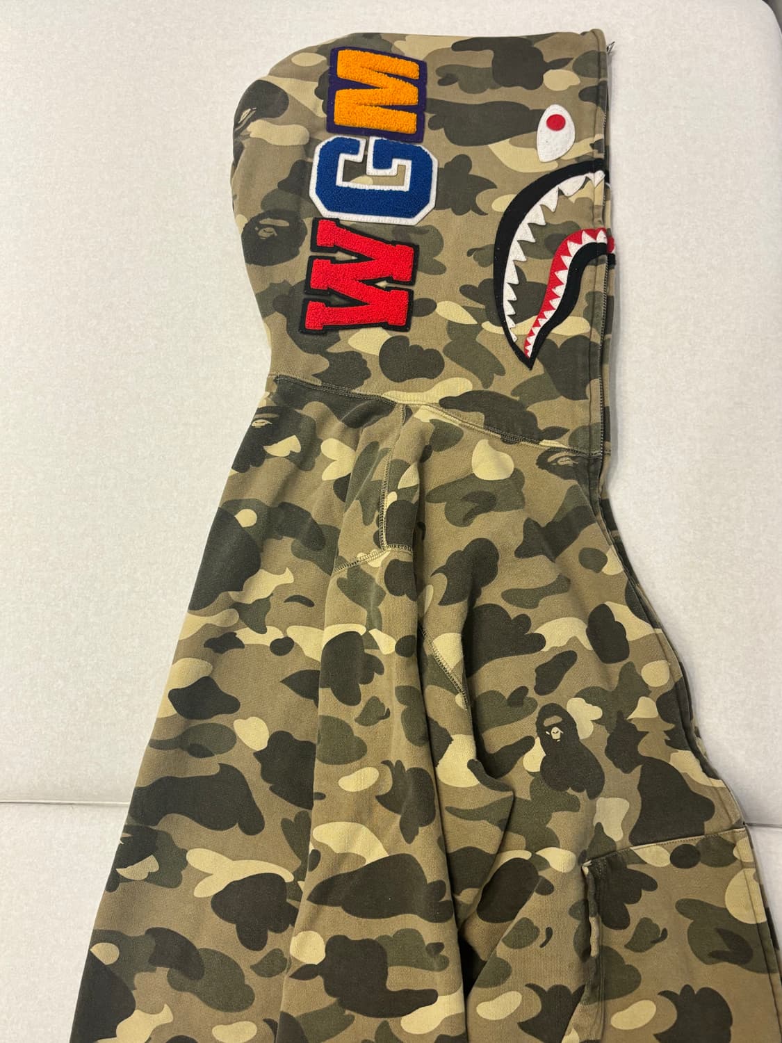 베이프 샤크후드 베이지 황계 XL 상품이미지1