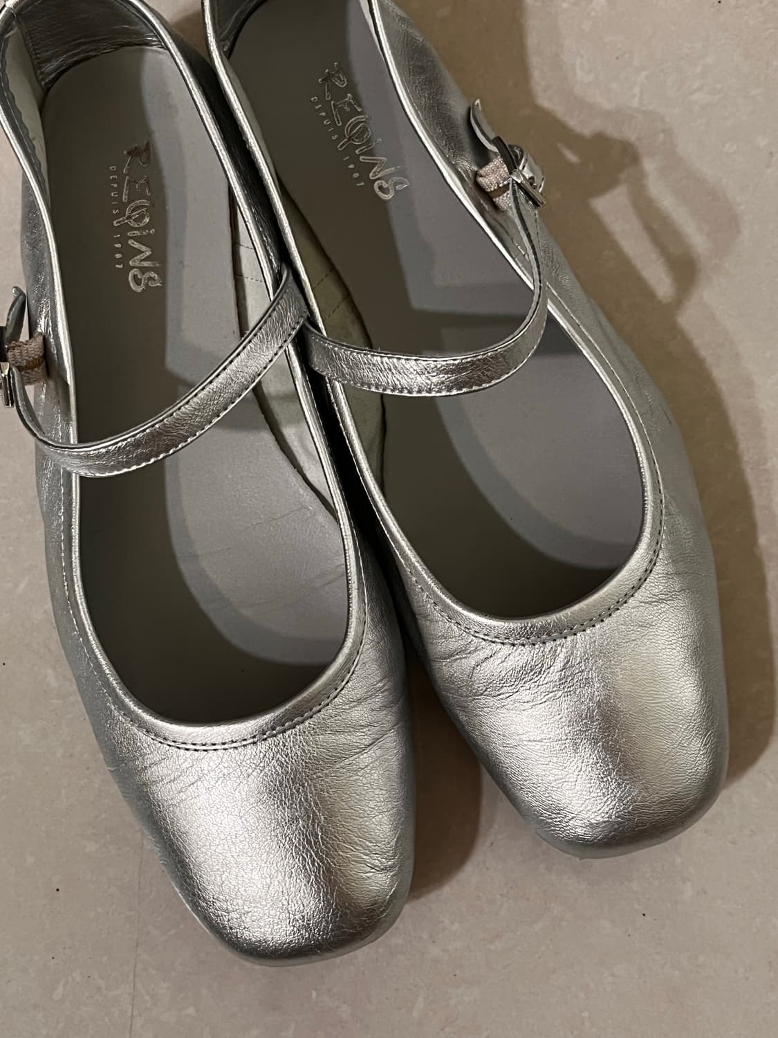 흐꺙 실버 메리제인 38 상품이미지1