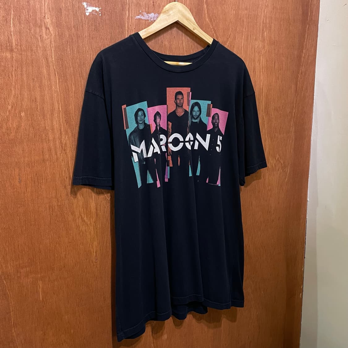 (2XL) USA Maroon5 마룬파이브 프린팅 반팔티 상품이미지2