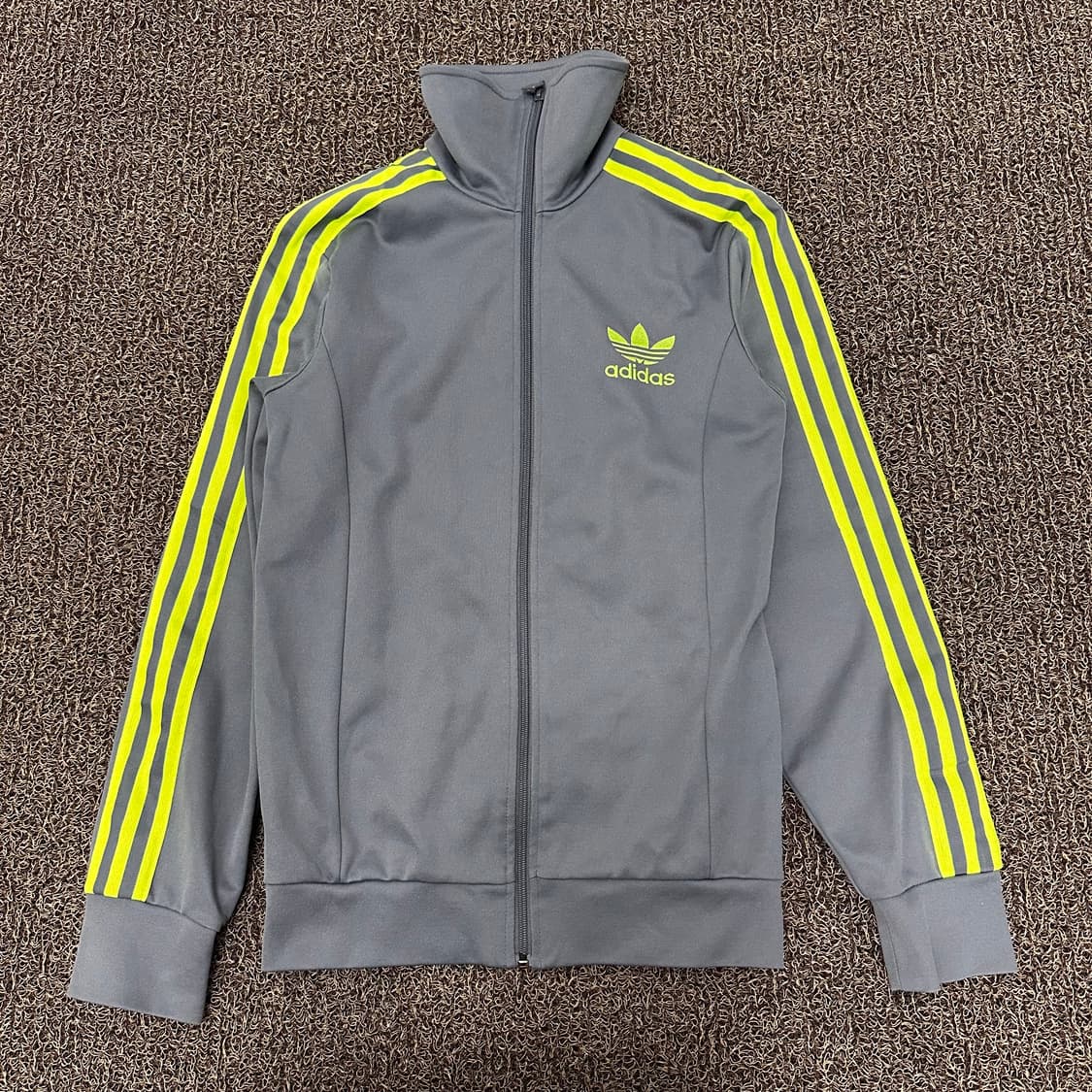 아디다스 공용 유로파 져지 집업 그레이 S 상품이미지1