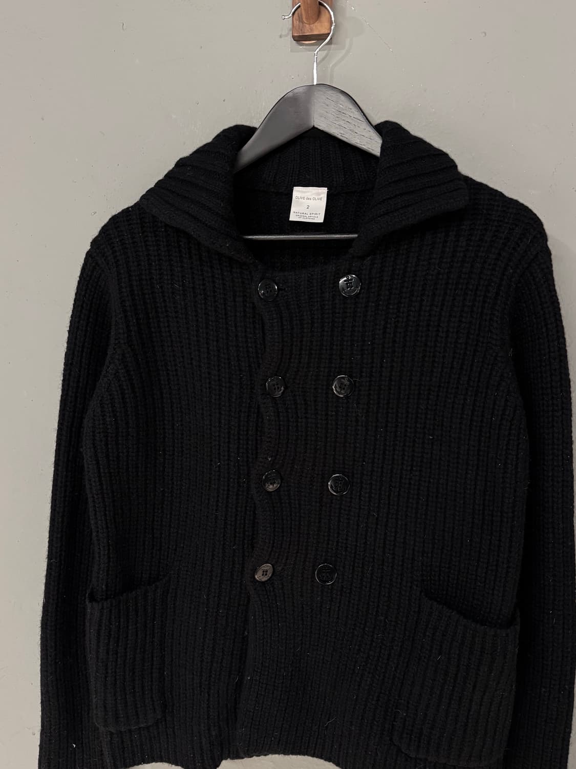 Olive des Olive 더블 니트 가디건  상품이미지2