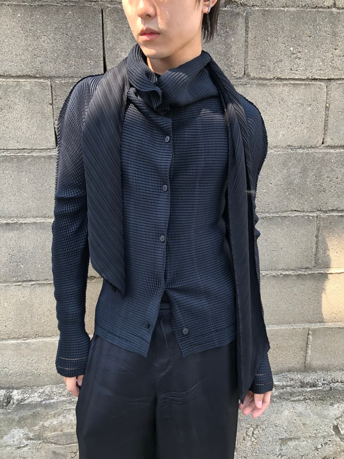 이세이미야케 하이넥 가디건 상품이미지4