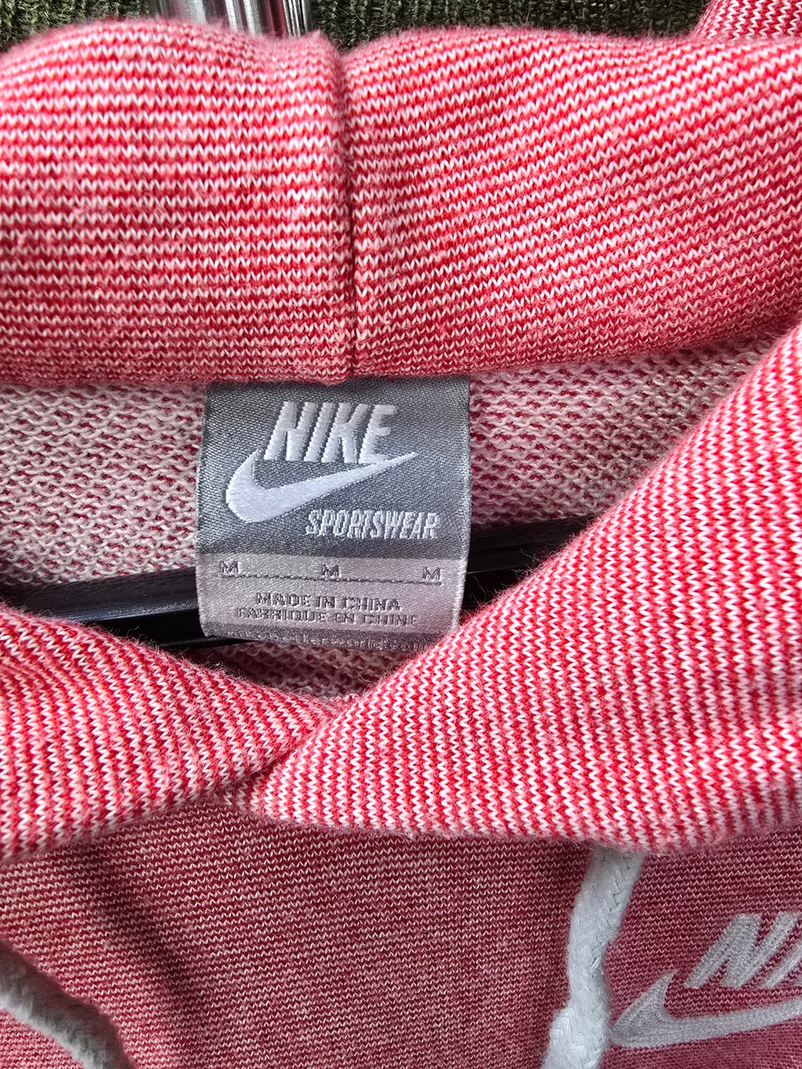나이키 핑크/레드 후드티 (1327) 상품이미지3