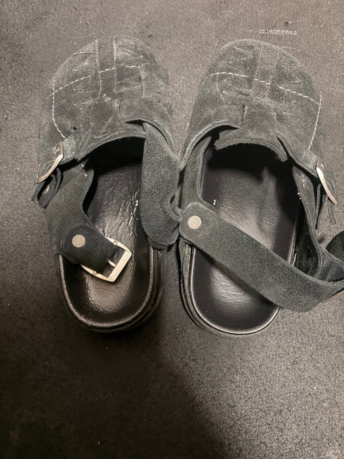 [2] 폴리테루 x 행크 슬라이더 블랙 상품이미지2