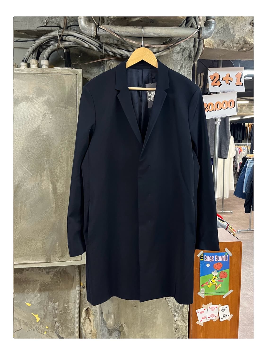 코스 롱 자켓 네이비 #csz4118 상품이미지1