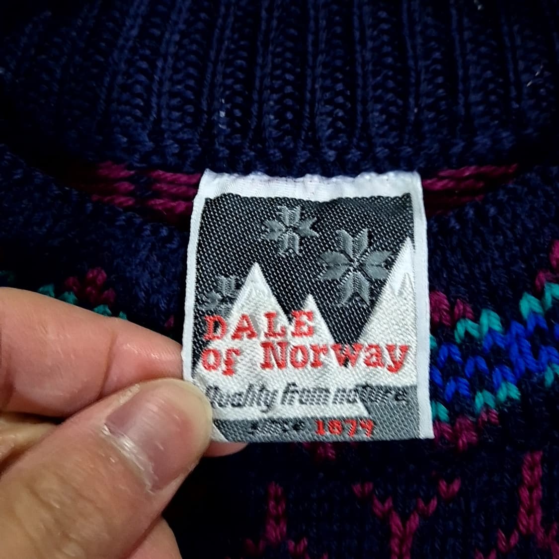 노르웨이 노르딕 니트 상품이미지4