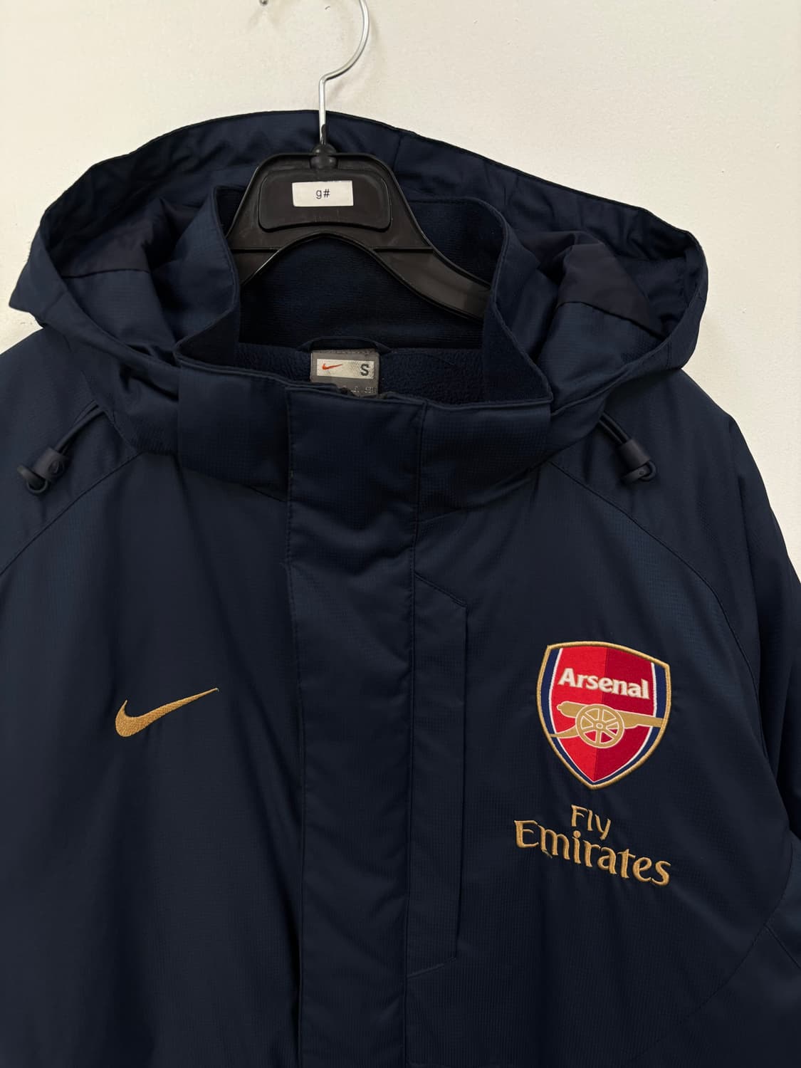 나이키 후드탈착 아스날 내피점퍼 상품이미지3