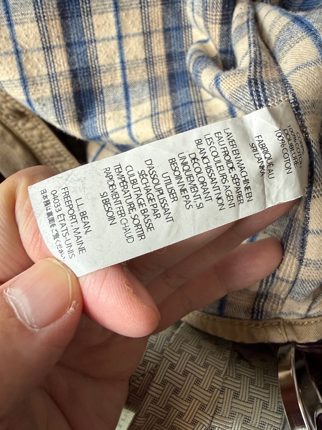 L.L bean 엘엘빈 트래디셔널 핏 코튼 셔츠 자켓 XXL  상품이미지4