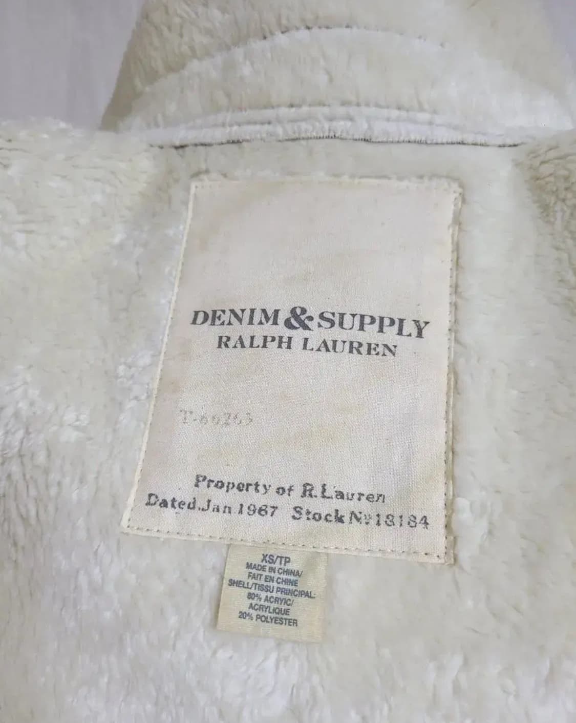 랄프로렌 denim and supply 실버 라이더 자켓 상품이미지8