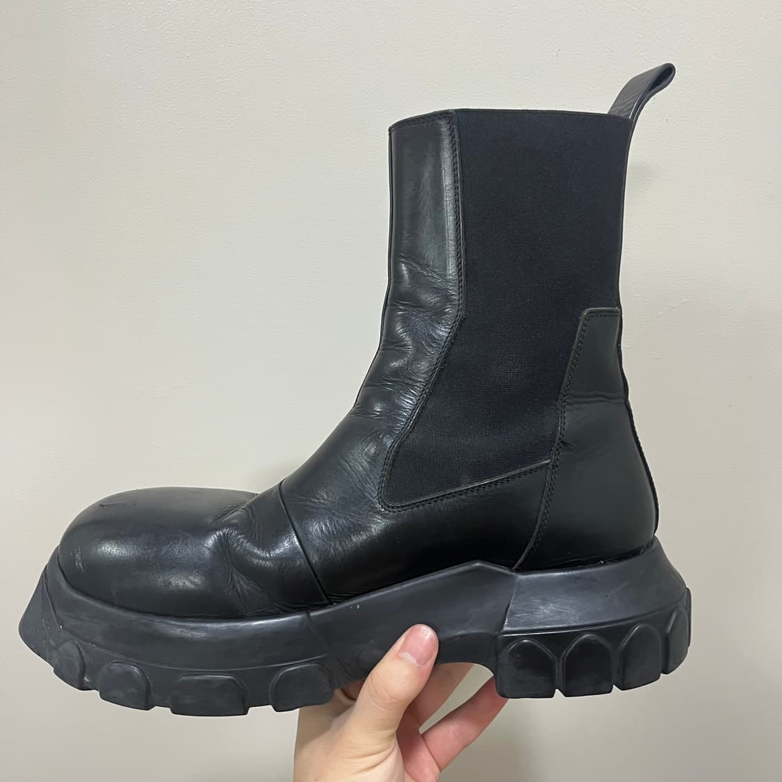 Rick Owens Bozo Beatle Tractor Boots 41 상품이미지3