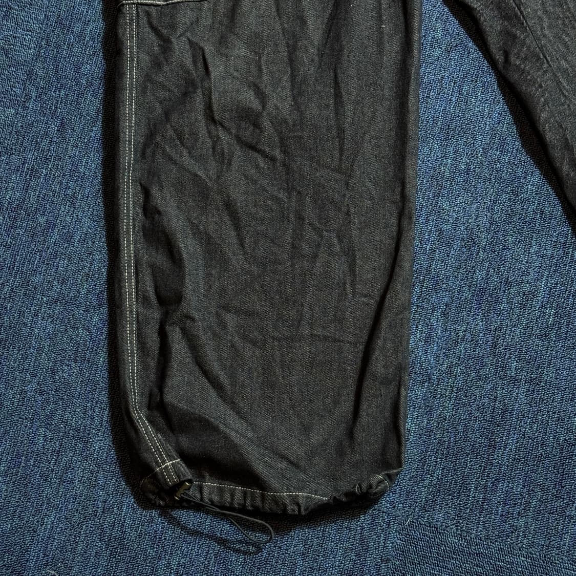 빈티지 포켓포인트 스트링 데님팬츠 상품이미지3