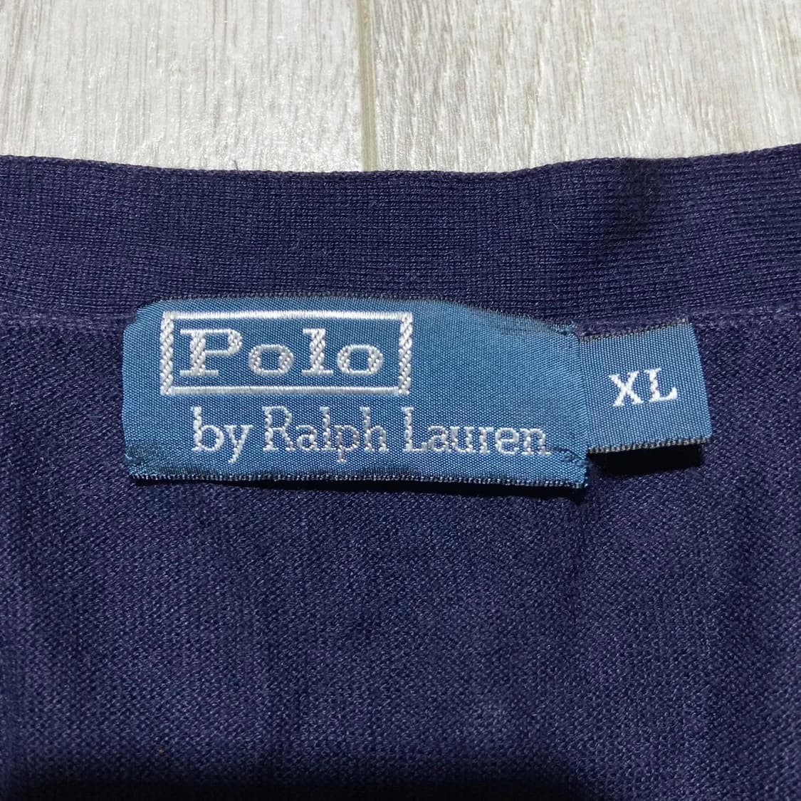 폴로 랄프 로렌 피마 코튼 네이비색 가디건 상품이미지5