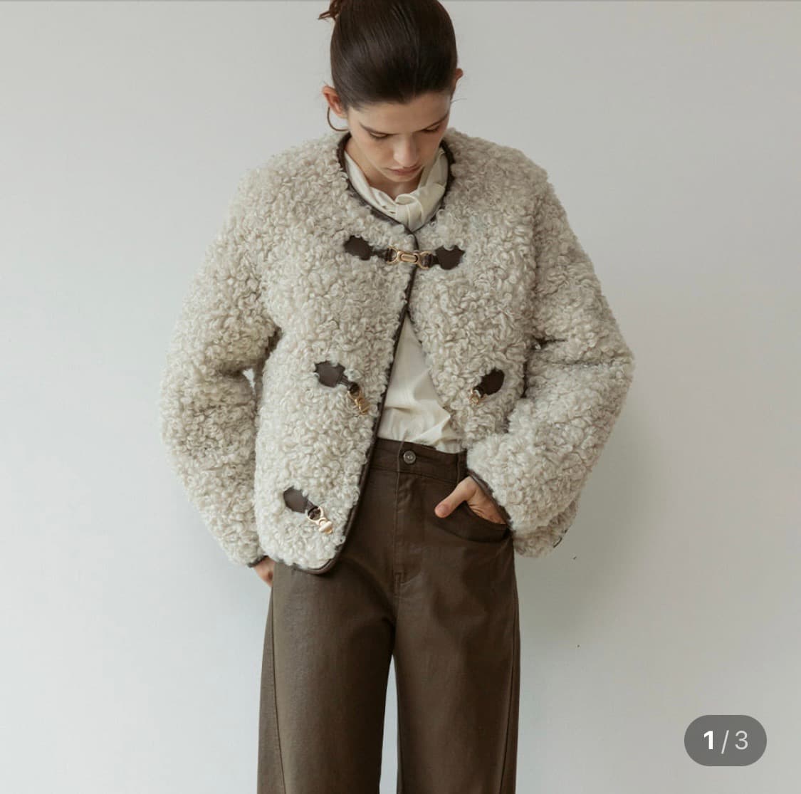 루에브르 퍼자켓 1사이즈(s) 상품이미지1