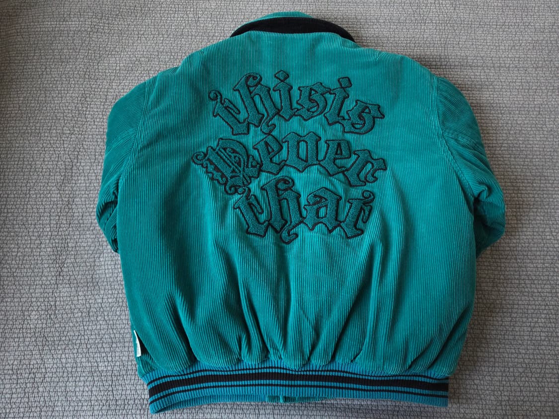 디스이즈네버댓 코듀로이 바시티 자켓 L 상품이미지2