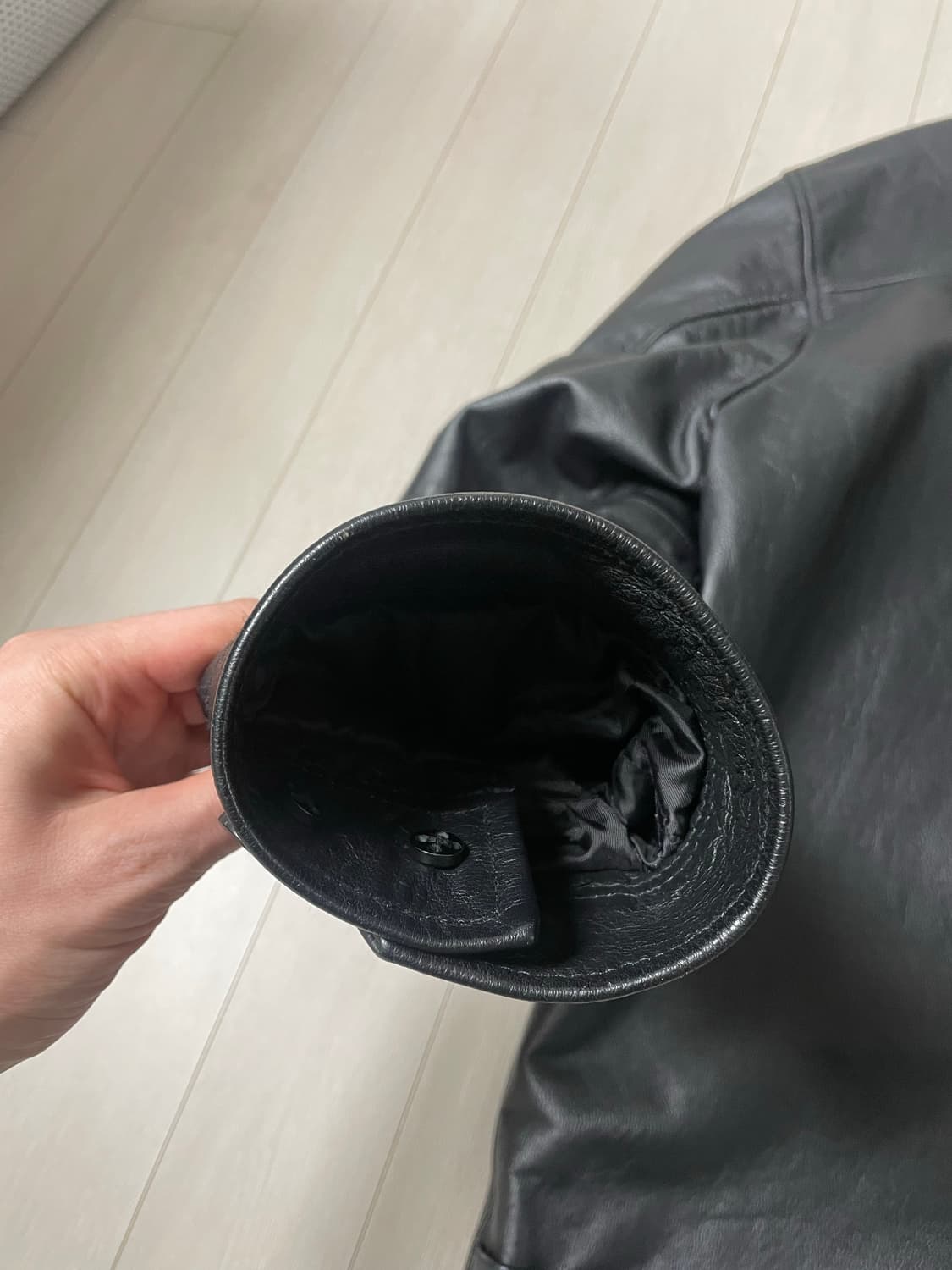 올드 갭 레더 자켓 XL 상품이미지4