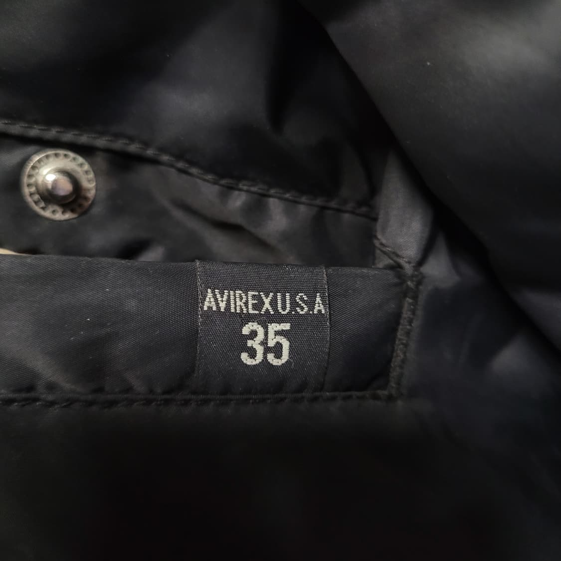 Avirex 아비렉스 빈티지 35주년 리버시블 ma-1 항공점퍼 상품이미지5