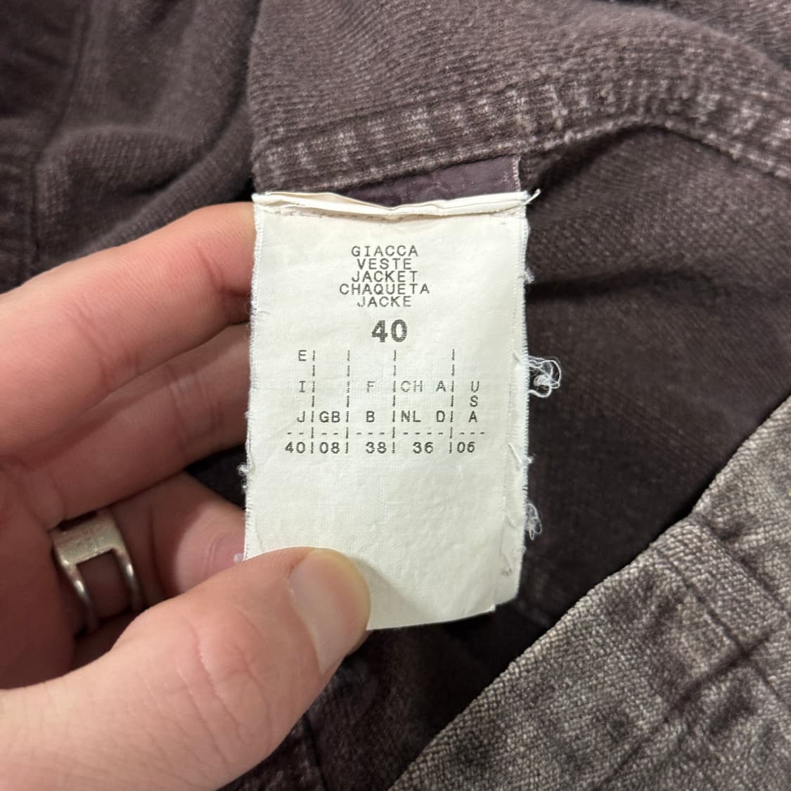 Max & co 막스앤코 워시드 디테일 싱글 블레이저 자켓 상품이미지6