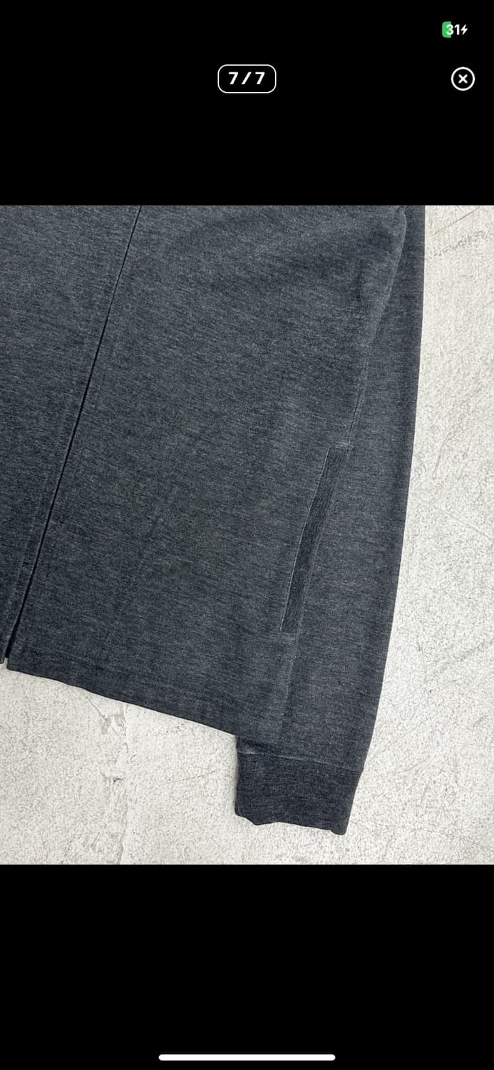 츠모리 치사토 멜란지 그레이 후드집업 상품이미지7