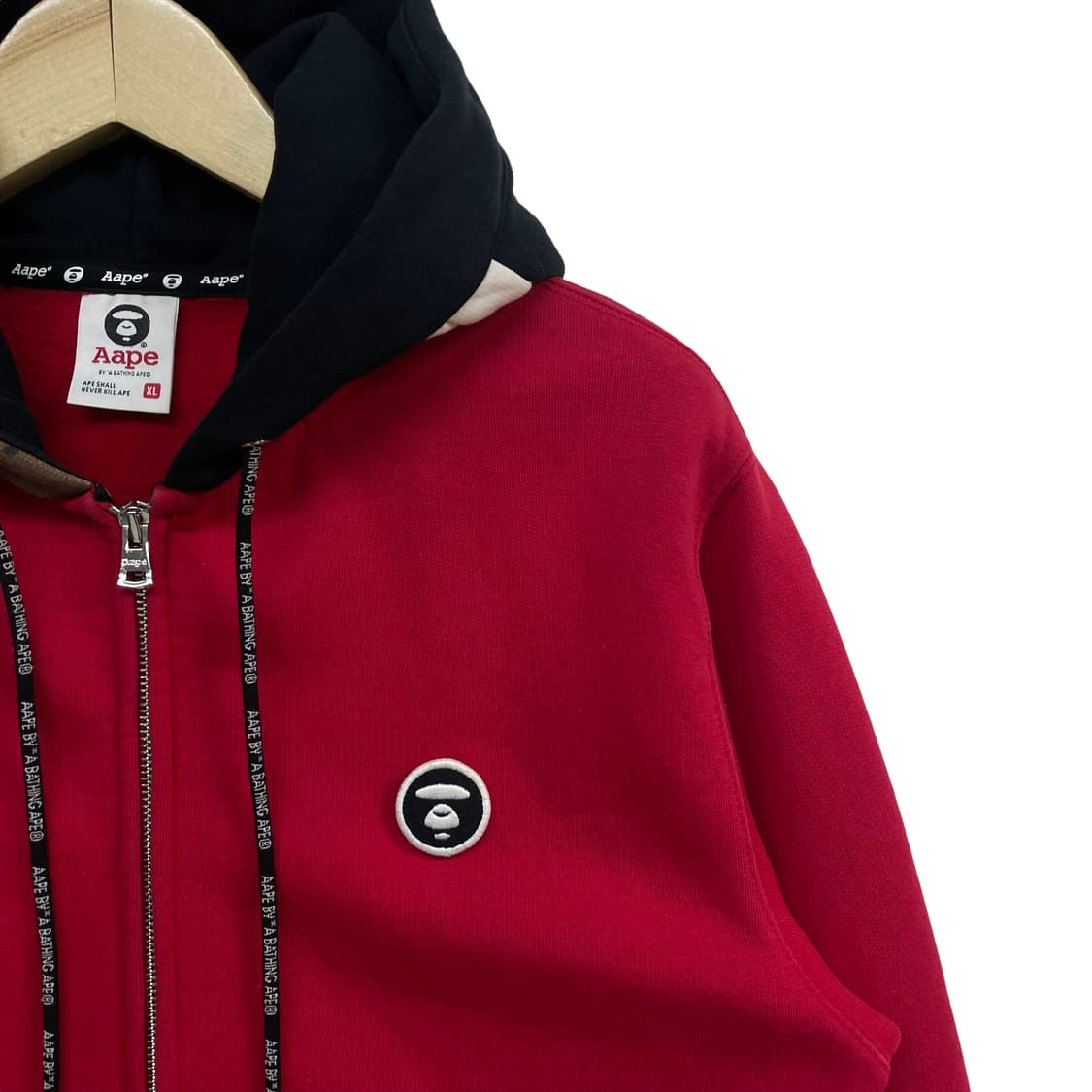 Aape camo hooded zip-up 상품이미지3