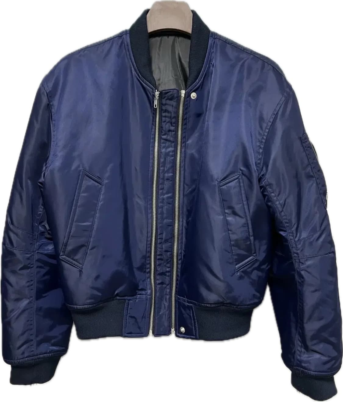 [샘플 셋업] [L] STU 네이비 더블 웨이 숏 봄버 + [M] 팬츠 상품이미지3