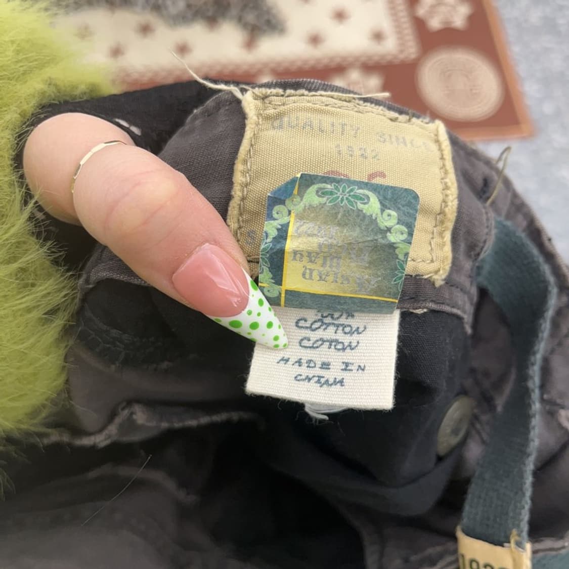 HCO 아메카지 스트릿 힙합 벨티드 카고팬츠 36인치 C08995 상품이미지7