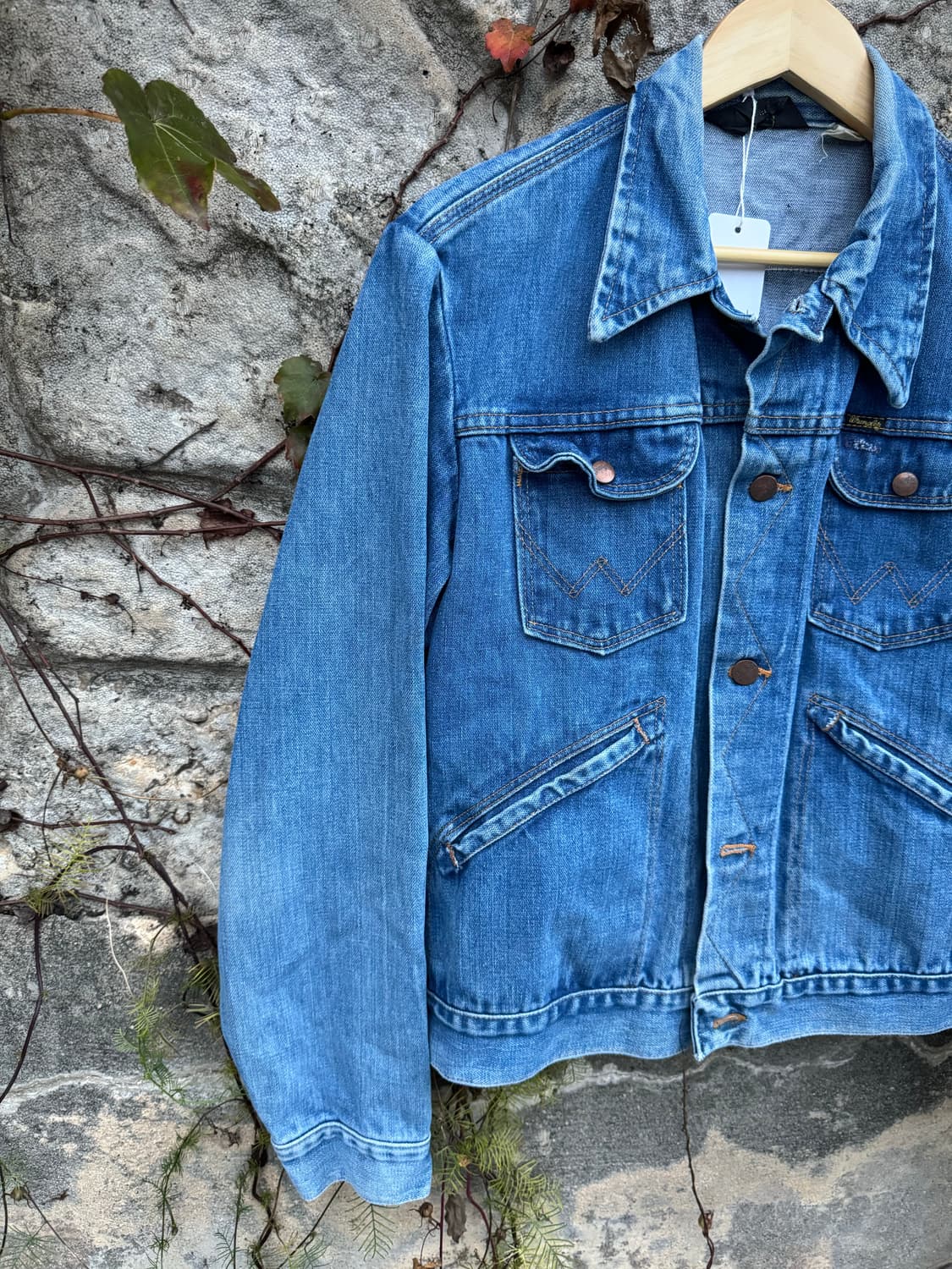 70s~80s wrangler 랭글러 126pw 데님 트러커 자켓 42 상품이미지4