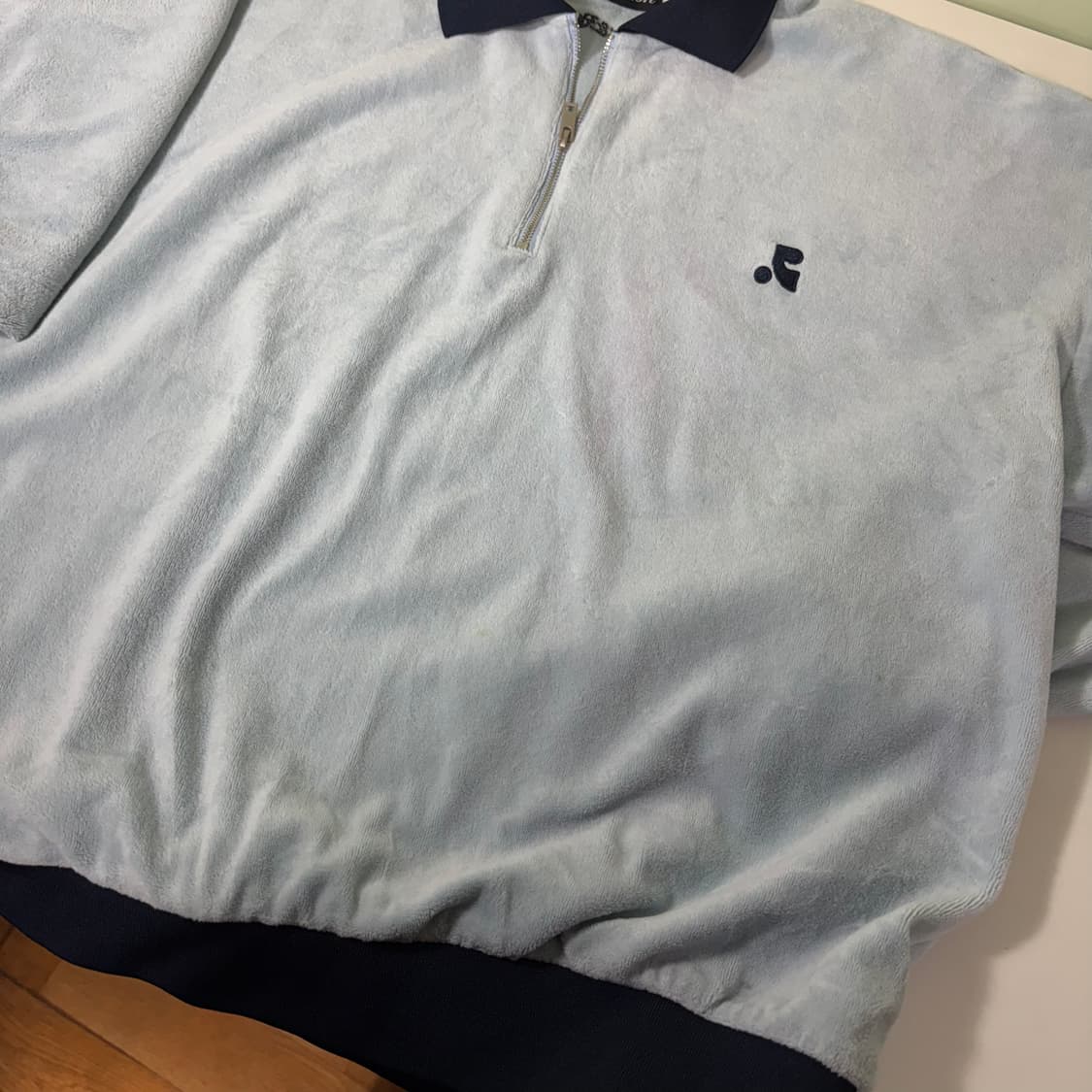 우먼OS 레스트앤레크레이션 벨벳 반집업 상품이미지5