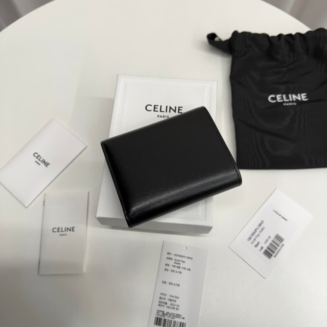 [풀박스] 셀린느 트리오페 스몰 플랩 반지갑 상품이미지2