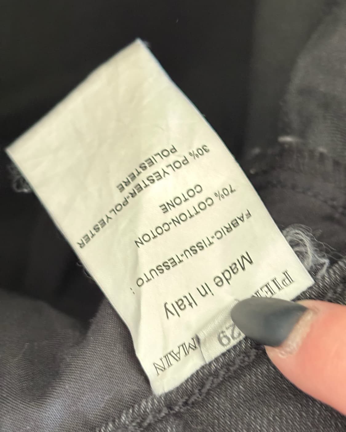 피에르발망 2010 패널라이즈 슬림 스트레이트 바이커데님 상품이미지6