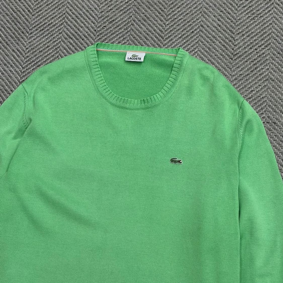 라코스테 로고 코튼 니트 v1649 상품이미지3