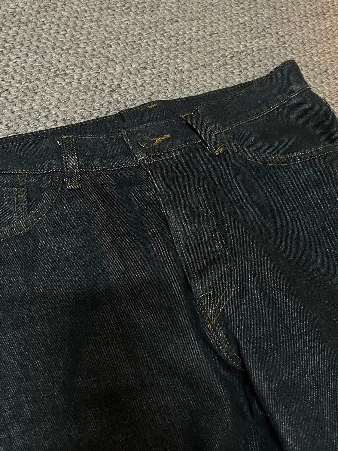 리바이스 빔즈 Levis beams Black Rinse denim  상품이미지4