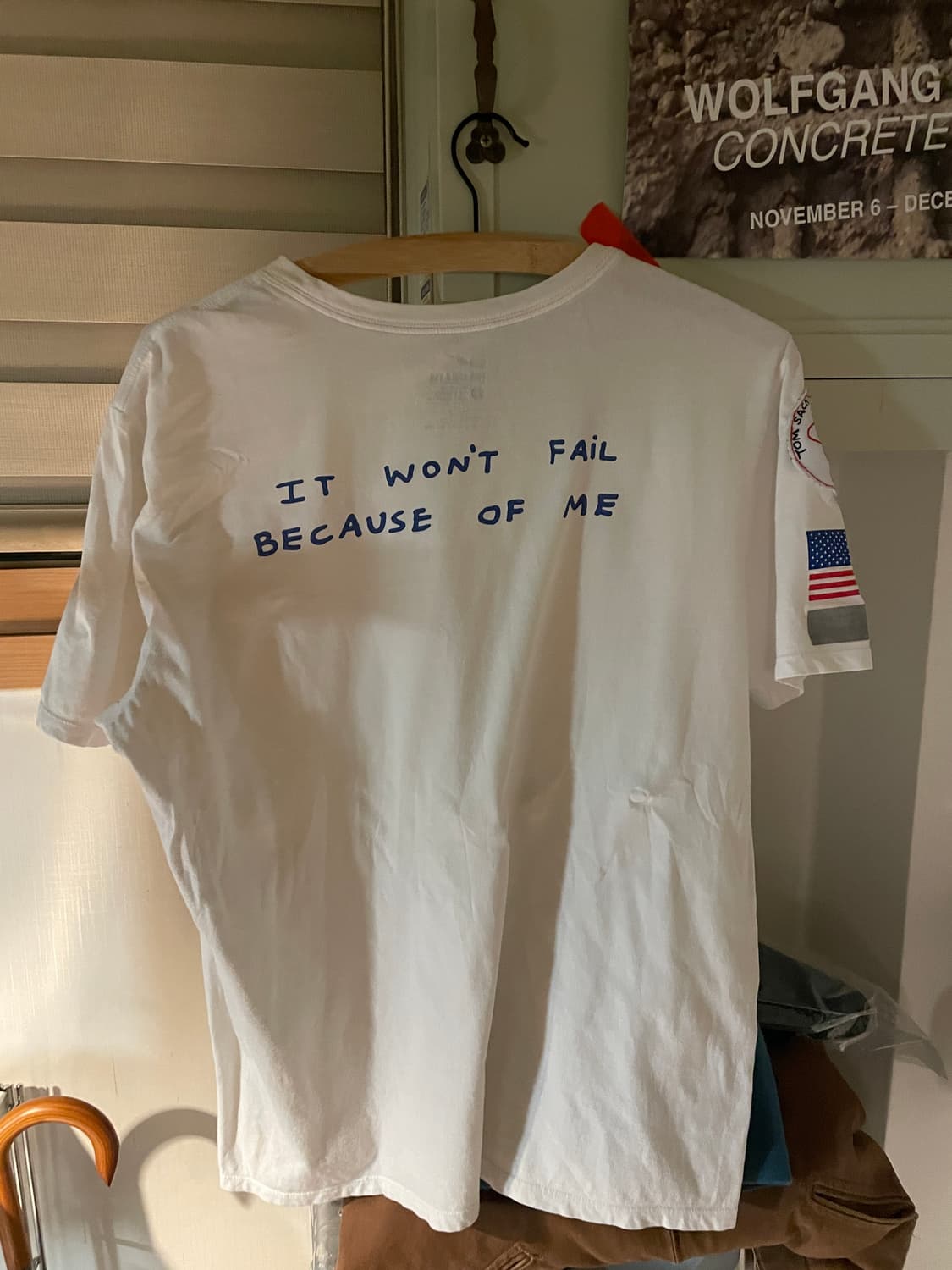 [L] tom sachs 톰삭스 초판 nasa 나이키 티셔츠 + 와펜 상품이미지4