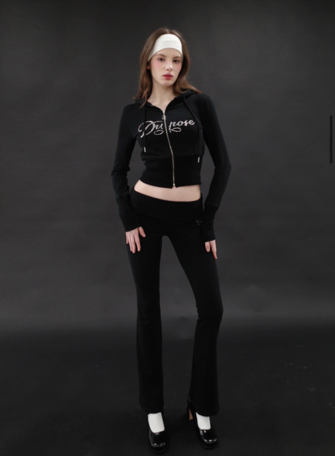 드라이로즈 립포인트 후드집업 상품이미지3