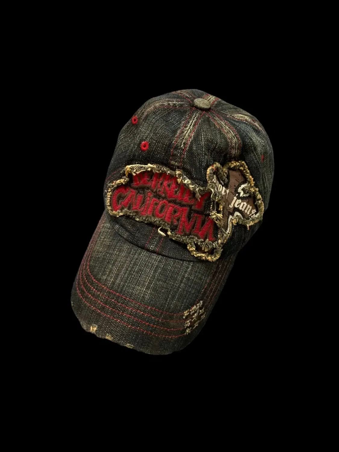 빈티지 데님 크로스헤드 볼캡 상품이미지1