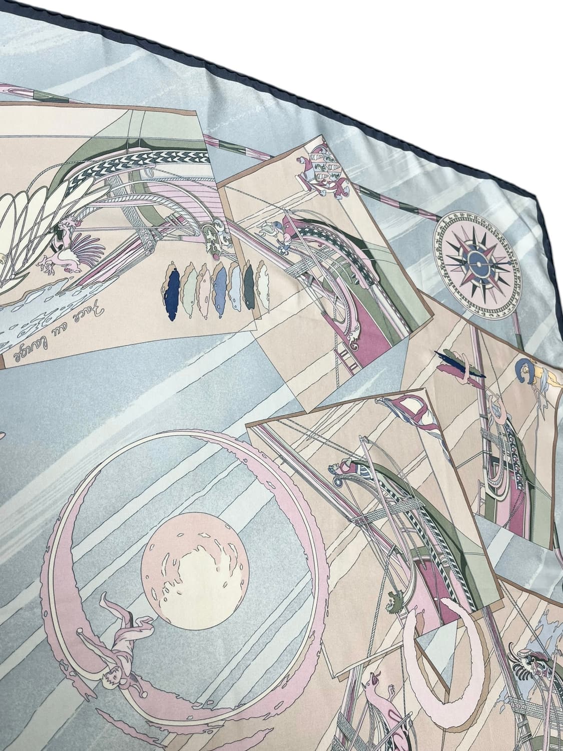 Hermes silk 100 classic voyage scarf 상품이미지4