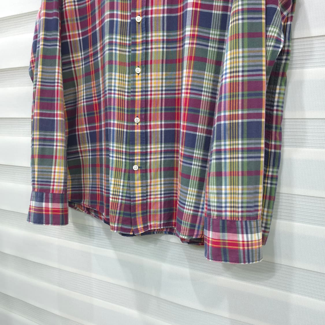 헨리코튼 체크셔츠- L-XL 상품이미지4