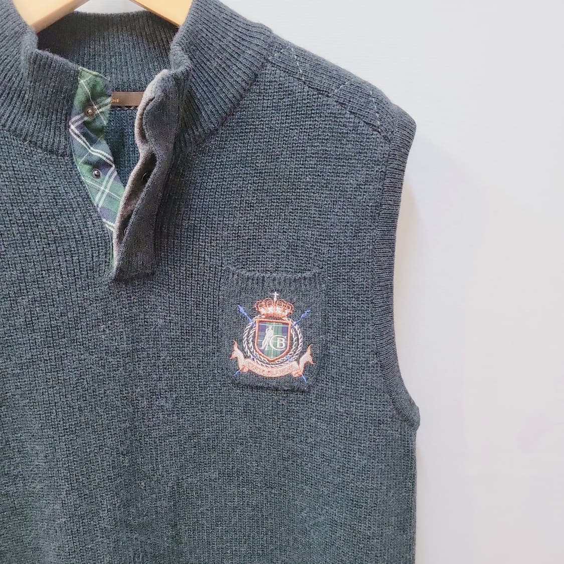 105) 까르뜨블랑슈 니트 조끼  상품이미지3