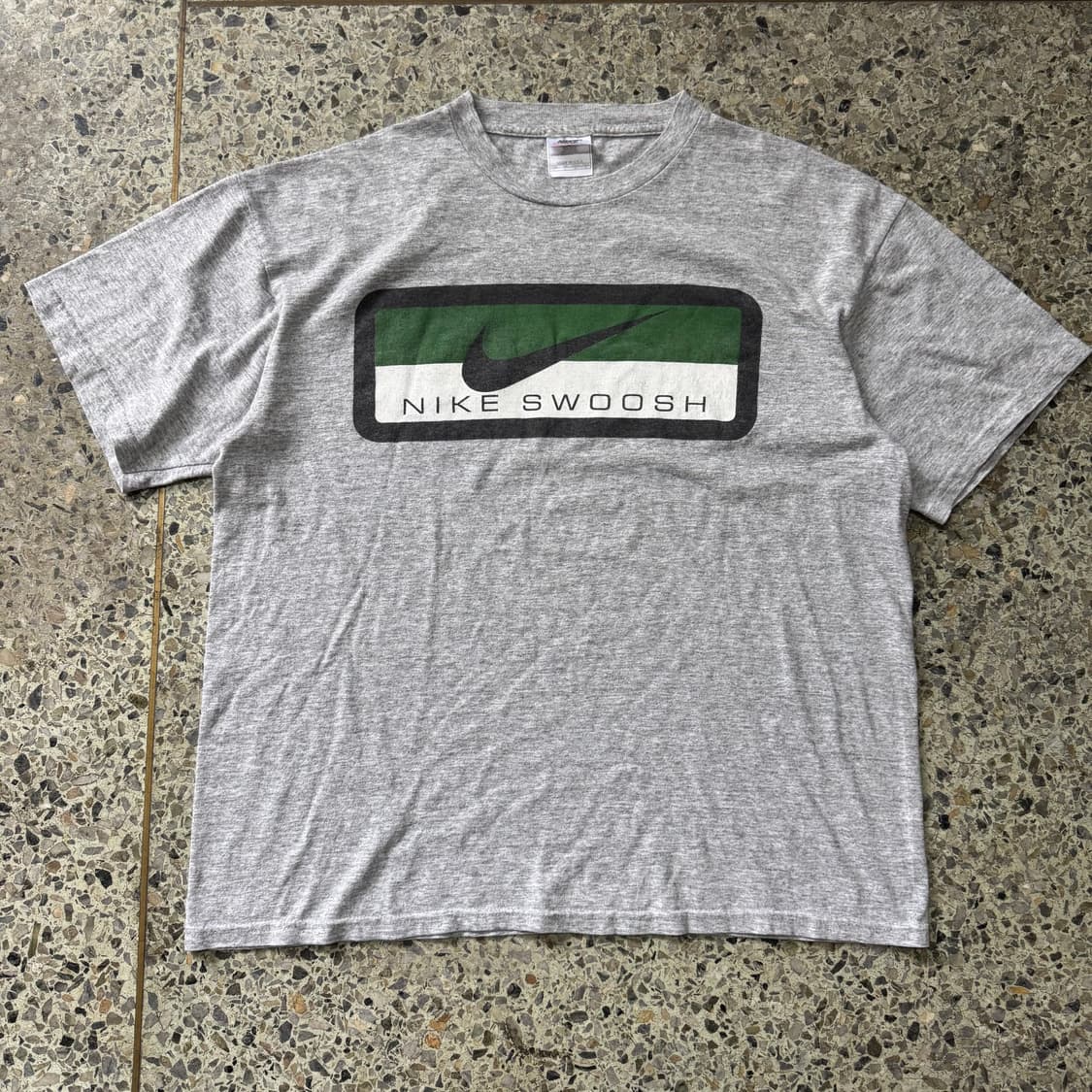 [L] 90s USA NIKE Swoosh 나이키 스우시 반팔 상품이미지1