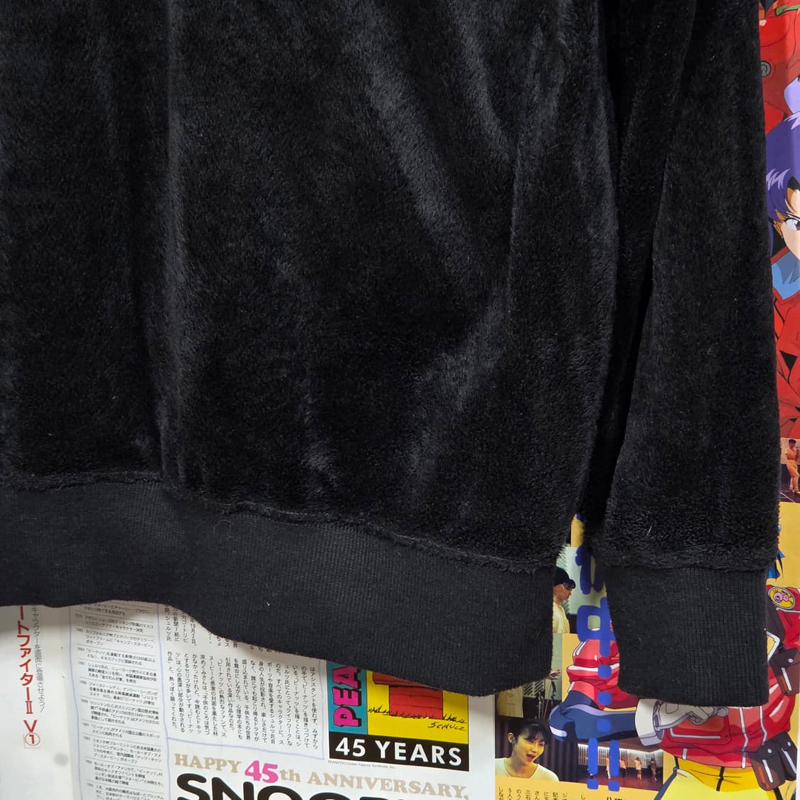 JPN 에어워크 펑크 레터링 프린팅 후드집업 상품이미지8